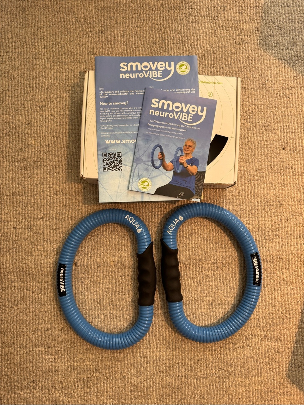 Smovey neuroVIBE Aqua Vibroswing-System Exercise Rings